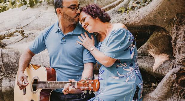 Ensaio  de  Marcos e Sheila