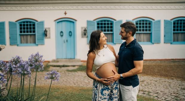 Ensaio de Ju e vagner (Gestante)