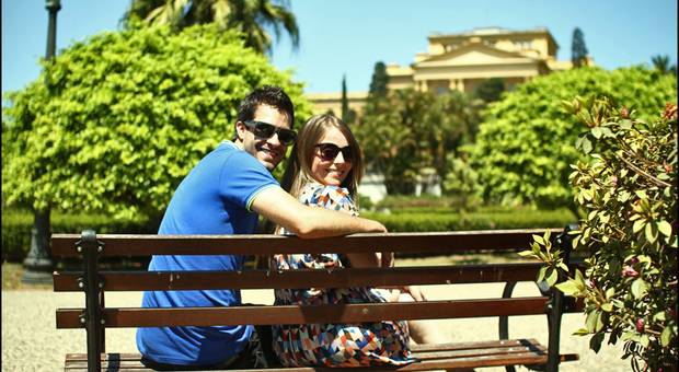 Casamentos | Ensaios de Parque da Independência | São Paulo | Fotos Ensaio -  Michele e Lucas