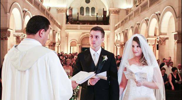 Casamentos | Ensaios de Igreja Nossa Senhora do Sion | Higienópolis São Paulo | Fotos Casamento - Eliana e Gustavo