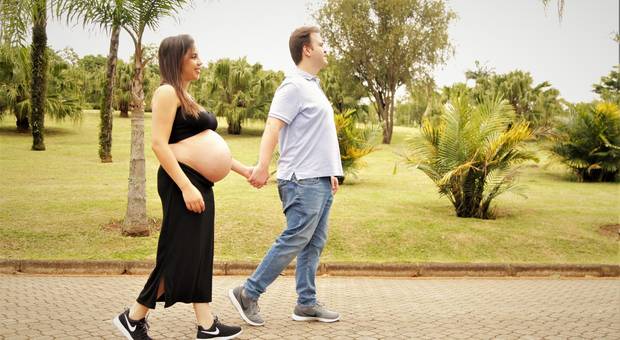 Grávidas | Família  de Ensaio Gestante | Parque Central | Carol e Mike