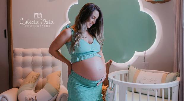 GESTANTE de Cibele + Bruno = João Lucas