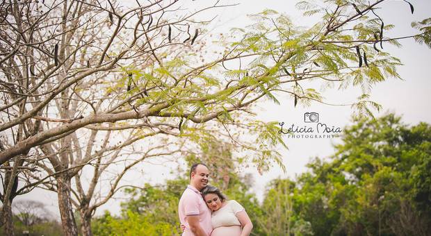 GESTANTE de Cláudia + Marcelo + Davi = Alice