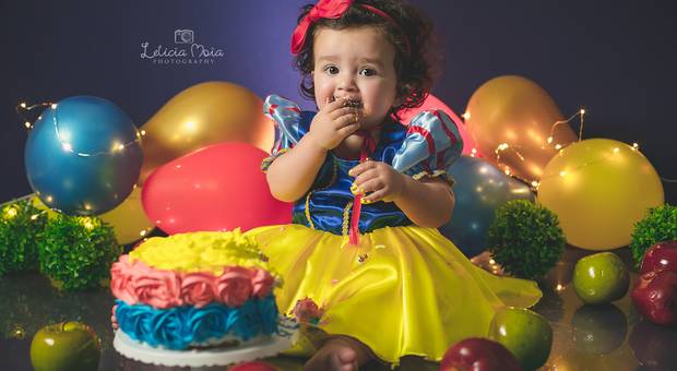 Acompanhamento de Smash the cake Ana Luísa - 1 ano