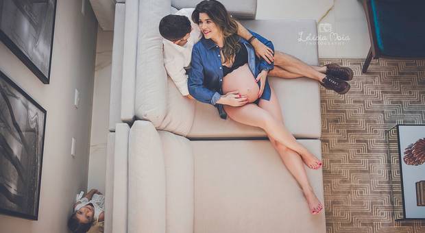 GESTANTE de Karla + Arthur + Clarissa = Serena