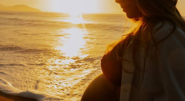 Gestante de Ensaio Gestante em Caraguatatuba-SP