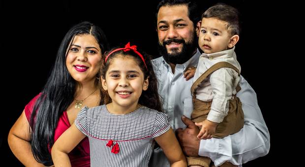 Familia de William, Josi, Gabriela e Davi