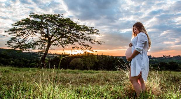 Ensaio Gestante de Jaqueline