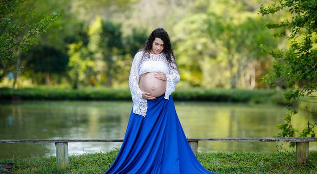 Ensaio Gestante de Ensaio Gestante Rayra