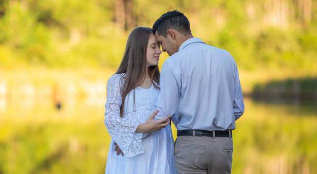 Ensaio Gestante de A espera do pequeno Davi