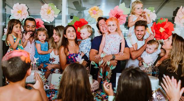 Aniversários de Ana, Bela, Nina, Flor e Romeu