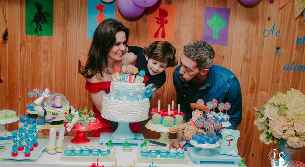 Aniversários de Theo - 3 Aninhos