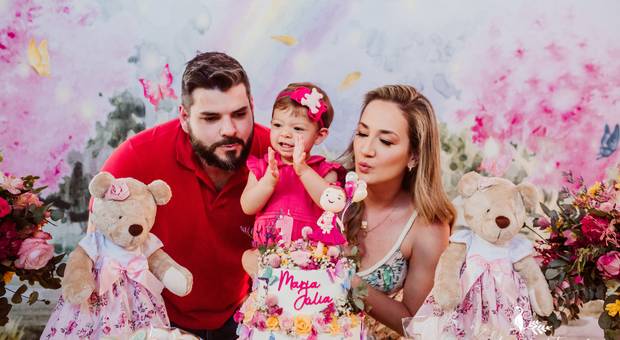 Aniversários de Maria Júlia - 1 Aninho