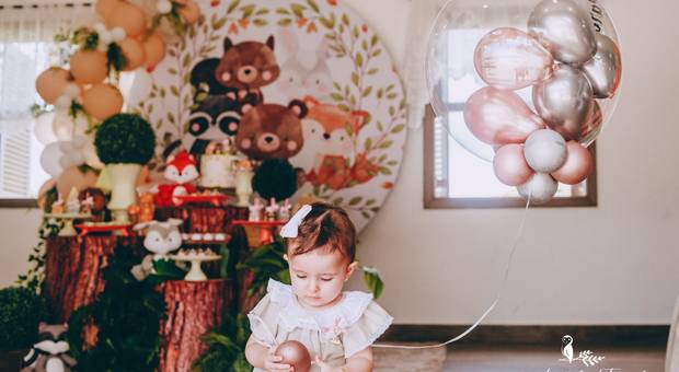 Aniversários de Valentina - 1 Aninho