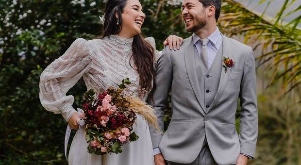 Casamento de Fotografia de Casamento na Igreja de Marliéria, Minas Gerais, Luiz e Brisa