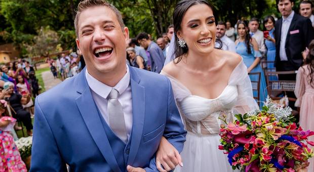 Casamento de Fotografia de Casamento no Sítio do Moinho em João Monlevade, Minas Gerais, Rafael e Lorena