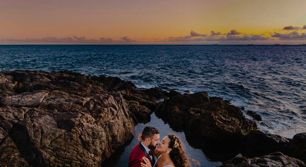 Pré Casamento de Ensaio Pré Casamento em Salvador, Bahia - Gabi e Anderson