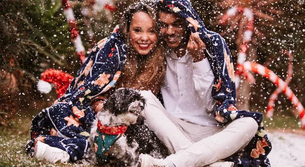 Estúdio de Ensaio de Natal em Estúdio em João Monlevade, MG | Marphiza e Adeilson