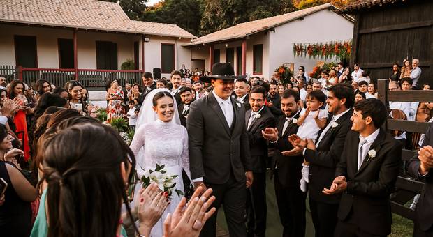 Casamento de Fotografia de casamento em Fazenda, João Monlevade, MG - Ana e Leo
