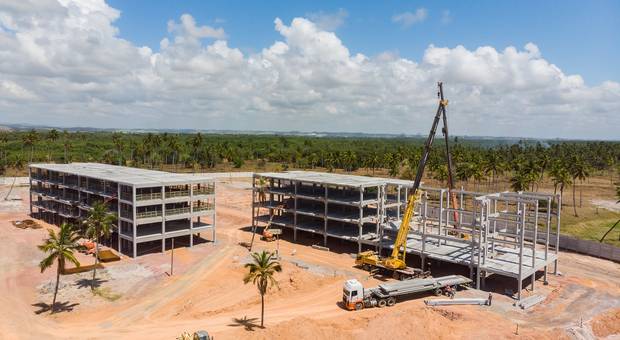 Imagens para acompanhamento de obra de Imagens aéreas com drone