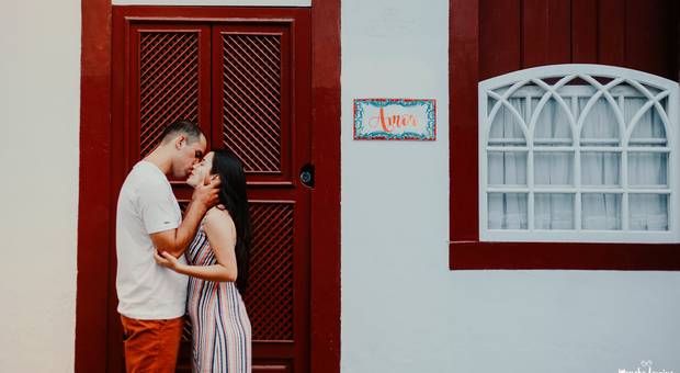 Ensaios de Thaína e Maycon - pré casamento