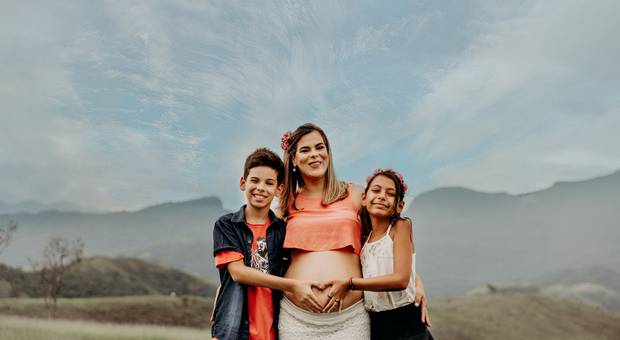 Ensaios de Vem Isís - Ensaio gestante de família