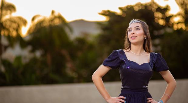 Debutante de Festa de 15 anos da Vitoria