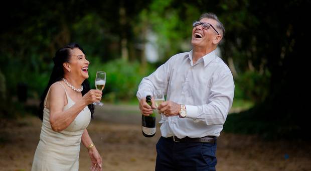 Pré  Wedding de Pré wedding da Albertina e Albertino ( Boldas de 50 anos de casamento)