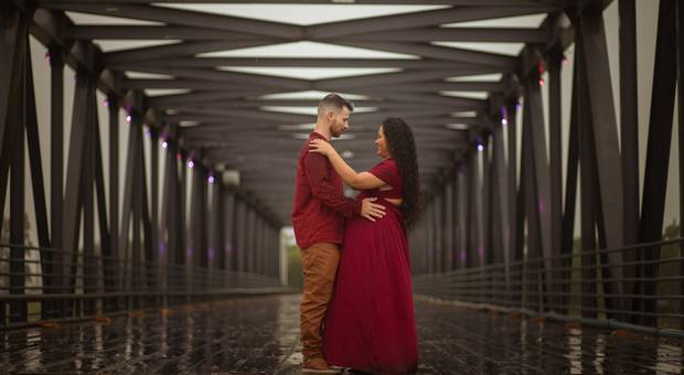 Gestante  de Pré ensaio de gestante Kelly e Dudu 