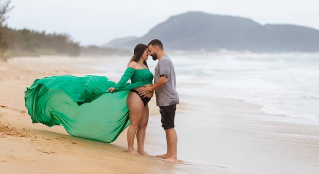 Gestante  de Ensaio de gestante da Vanessa e Rafa 