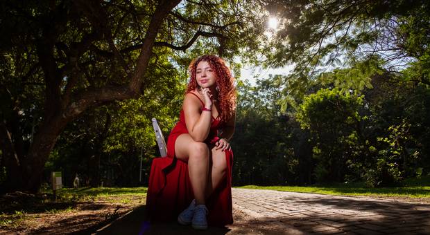 Debutante de Pré ensaio de 15 anos da Maria 