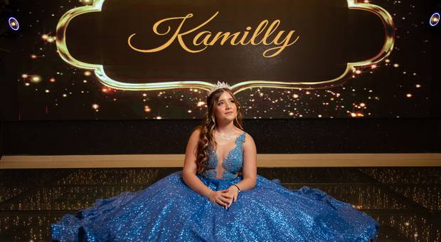 Pré  ensaio de 15 anos  de Festa dos 15 da Kamilly