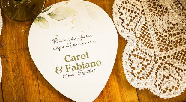 Casamento  de Carol e Fabiano 
