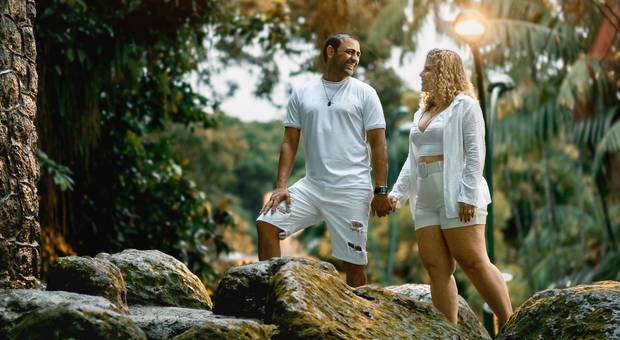 Ensaio Pré-casamento de Ensaio Pré-casamento na Praça Batista Campos do Franciangelo & Ana Marcela