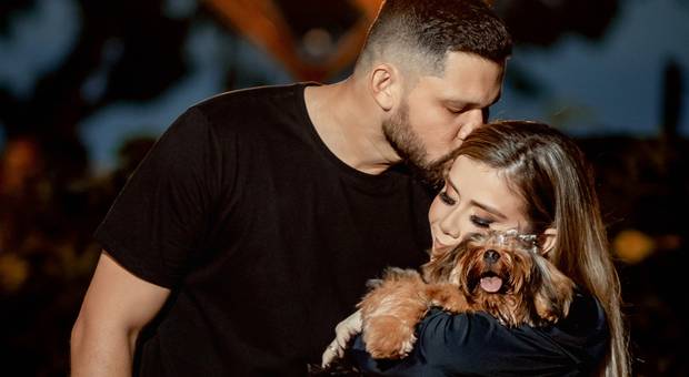 Ensaio de Casal de Ensaio Casal na Casa das Onze Janelas da Dayani & Arthur