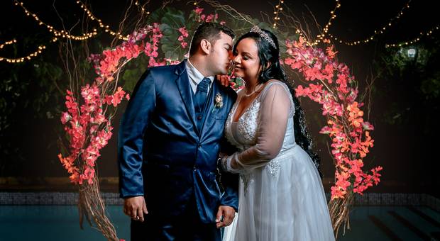 Fotografia de Casamento de Casamento no Altos de Carvalho da Kelly & Anderson