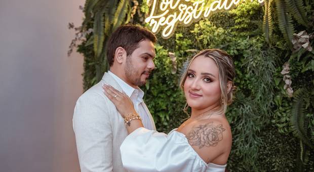 Fotografia de Casamento Civil de Casamento Civil no Cartório Guedes de Oliveira da Milly & Rodrigo