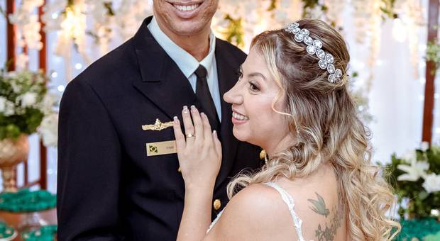 Fotografia de Casamento de Casamento na Paróquia Militar de Santo Amaro e Nossa Senhora dos Navegantes da Meire & Pietro