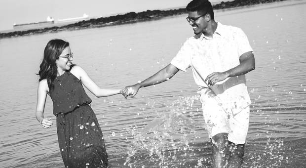 Ensaio Pré-casamento de Ensaio Pré-casamento na Praia de Mosqueiro da Ana Paula & David