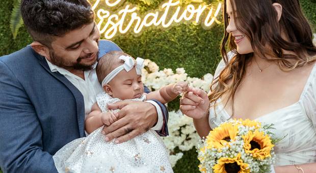 Fotografia de Casamento Civil de Casamento Civil no Cartório Guedes de Oliveira da Zaline & Francisco