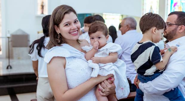 Fotografia de Batizado de Batizado Infantil na Capela de Nossa Senhora de Loreto da Marina