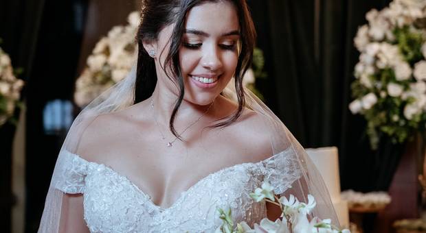 Fotografia de Casamento de Casamento no Le Lys Jardin da Hyuana & Breno