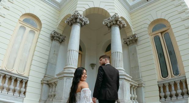 Ensaio Pré-casamento de Ensaio Pré-casamento no Palacete Bolonha da Evellin & Lucas