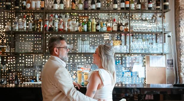 Ensaio Pré-casamento de Ensaio Pré-casamento no Atrium Quinta de Pedras da Itainá & Paulo