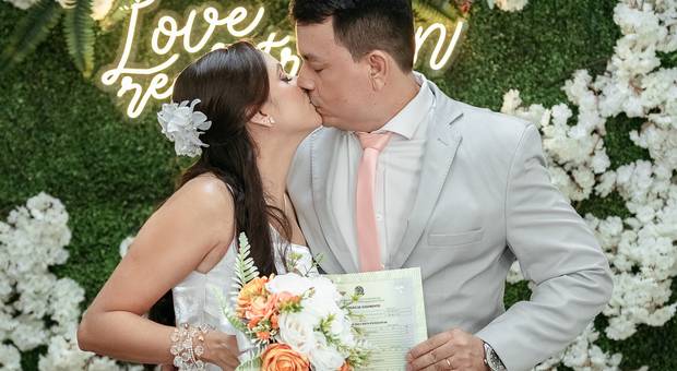 Fotografia de Casamento Civil de Casamento Civil no Cartório Guedes de Oliveira da Pâmela & Augusto