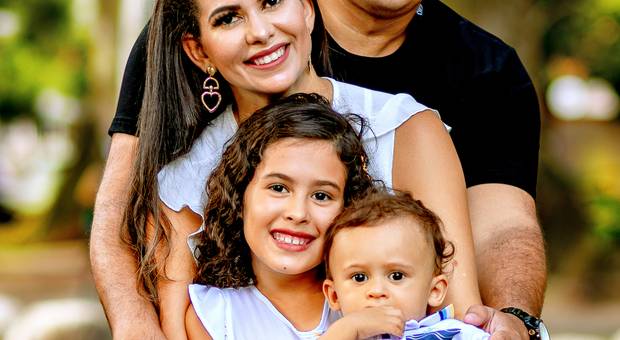 Ensaio de Família de Ensaio Infantil na Praça Batista Campos de Iago