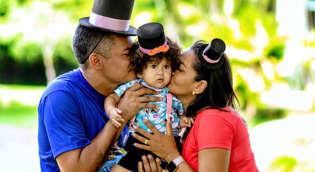 Ensaio de Família de Ensaio Infantil no Mangal das Garças do Heitor