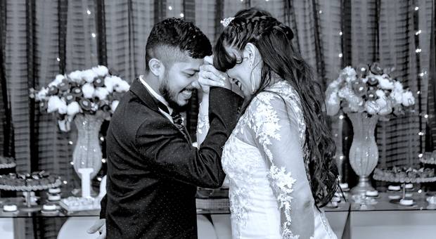 Fotografia de Casamento de Casamento na Igreja Atos da Restauração de Aline & Washington