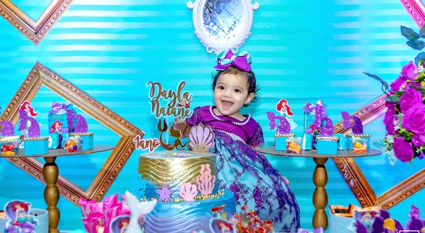 Fotografia de Aniversário Infantil de Meu 1º Aninho no Niños Buffet Park da Dayla