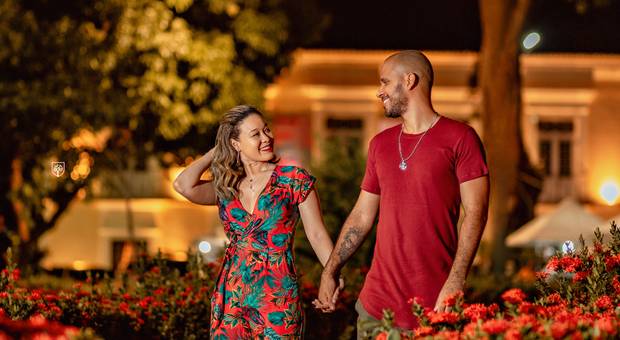 Ensaio de Casal de Ensaio Casal no Mangal das Garças e Forte do Castelo da Flávia & Rafael